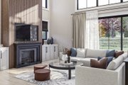 Modern Style House Plan - 2 Beds 2 Baths 2013 Sq/Ft Plan #455-587 