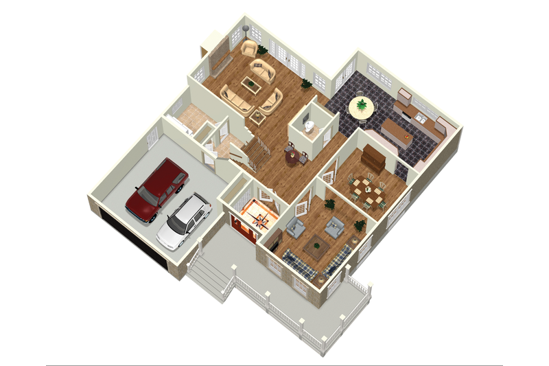 Country Style House Plan 4 Beds 2 Baths 3500 Sq/Ft Plan 254684