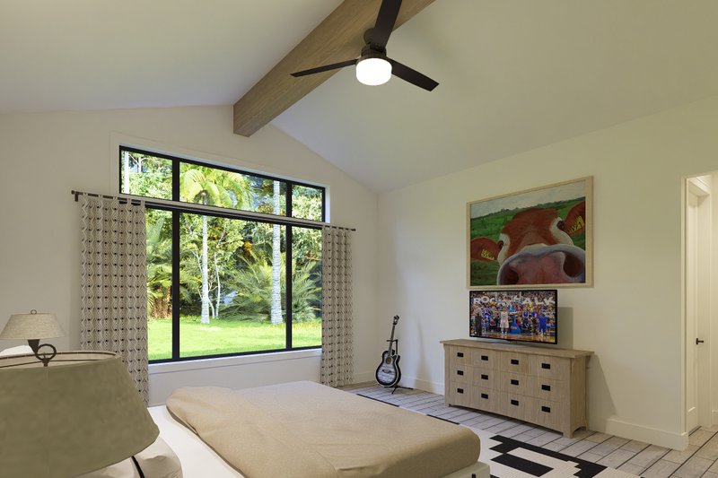 House Plan Design - Interior - Master Bedroom for Contemporary House Plan #1069-42 - 3 bed, 2.5 bath