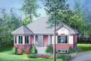 Cottage Style House Plan - 2 Beds 1 Baths 1115 Sq/Ft Plan #25-1202 