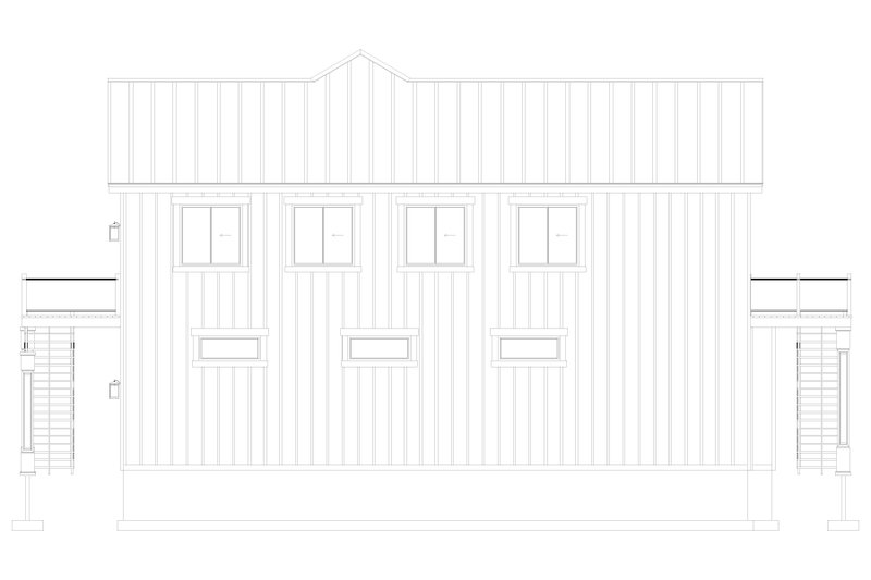 House Design - Exterior - Other Elevation for Barndominium House Plan #1060-424 - 3 bed, 2.5 bath