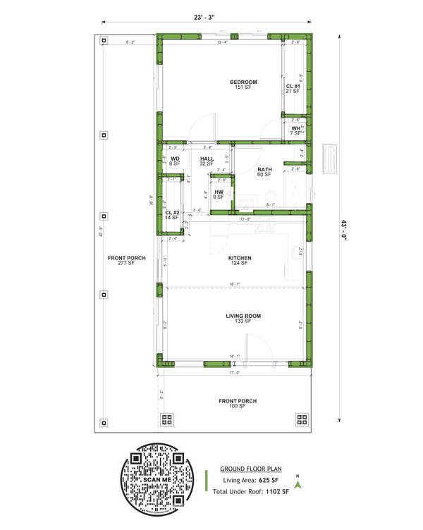 Home Plan - Mediterranean Floor Plan - Main Floor Plan #1106-27