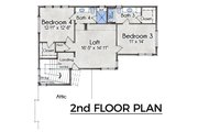 Farmhouse Style House Plan - 4 Beds 4 Baths 3285 Sq/Ft Plan #935-21 