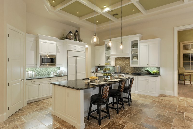 Dream House Plan - Interior - Kitchen for Mediterranean House Plan #930-508 - 4 bed, 4.5 bath