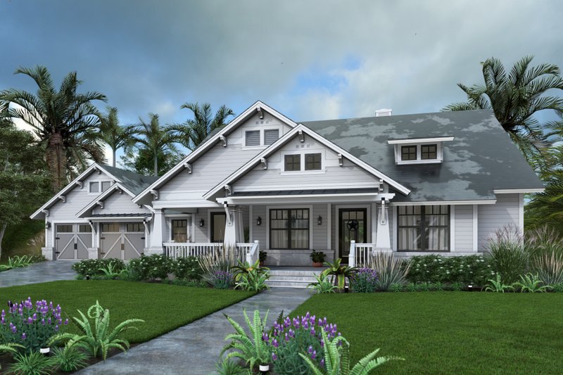 Home Plan - Exterior - Other Elevation for Cottage House Plan #120-289 - 3 bed, 2 bath