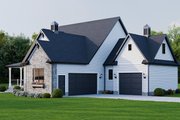 Farmhouse Style House Plan - 3 Beds 2.5 Baths 2090 Sq/Ft Plan #1089-24 Exterior 