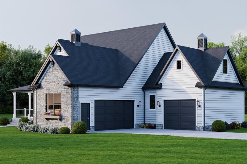 House Blueprint - Exterior - Other Elevation for Farmhouse House Plan #1089-24 - 3 bed, 2.5 bath