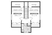 Country Style House Plan - 3 Beds 2 Baths 1152 Sq/Ft Plan #18-2001 