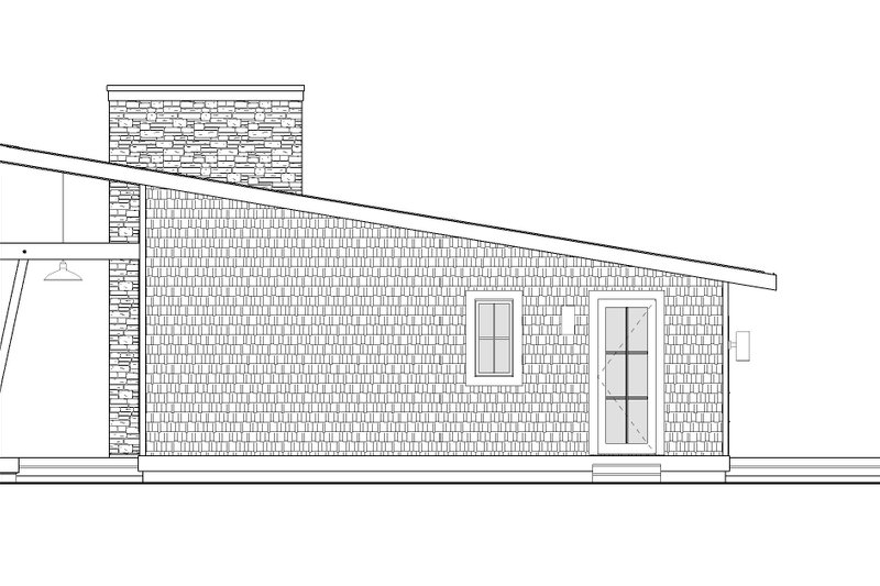 Home Plan - Exterior - Other Elevation 1 for Cabin House Plan #1114-6 - 3 bed, 2 bath