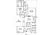 Modern Style House Plan - 4 Beds 3 Baths 2632 Sq/Ft Plan #84-220 