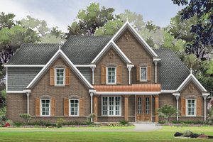 Traditional Exterior - Front Elevation Plan #424-426