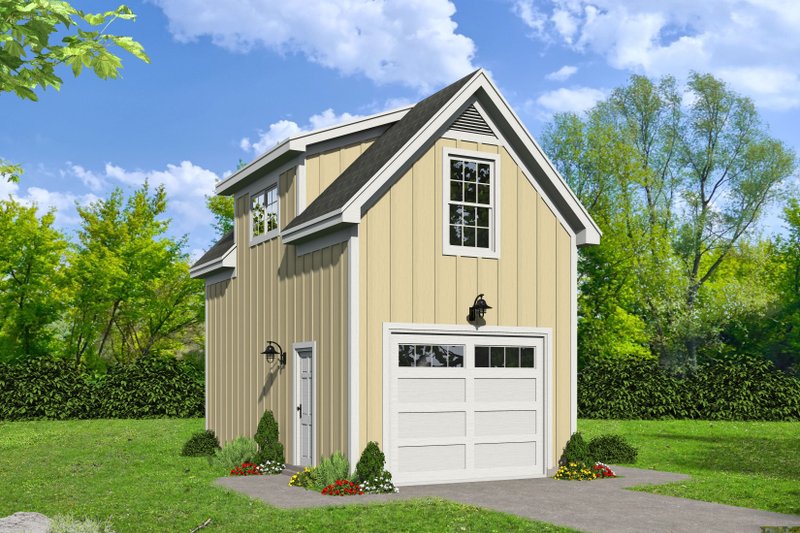 Dream House Plan - Country Exterior - Front Elevation Plan #932-215