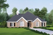 European Style House Plan - 4 Beds 2 Baths 1882 Sq/Ft Plan #57-137 