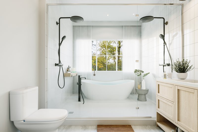 House Design - Interior - Master Bathroom 2 for Country House Plan #23-2791 - 4 bed, 2.5 bath
