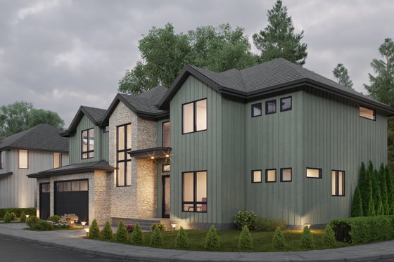 Exterior - Other Elevation for Farmhouse House Plan #1066-242 - 5 bed, 3.5 bath