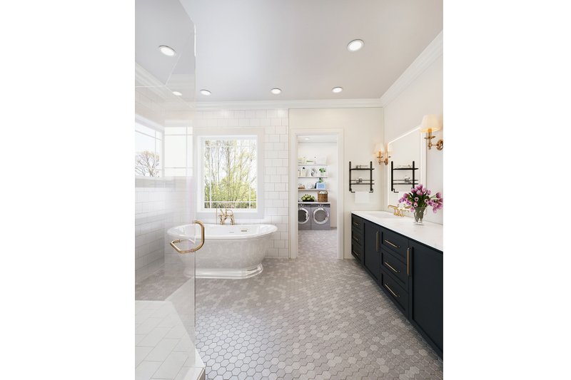 Home Plan - Interior - Master Bathroom for Farmhouse House Plan #938-121 - 3 bed, 3 bath
