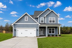 Dream House Plan - Exterior - Front Elevation for Modern House Plan #20-2487 - 4 bed, 3.5 bath