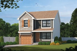Traditional Exterior - Front Elevation Plan #20-2456