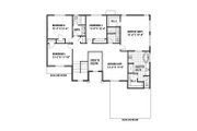 Contemporary Style House Plan - 5 Beds 3.5 Baths 3319 Sq/Ft Plan #569-38 