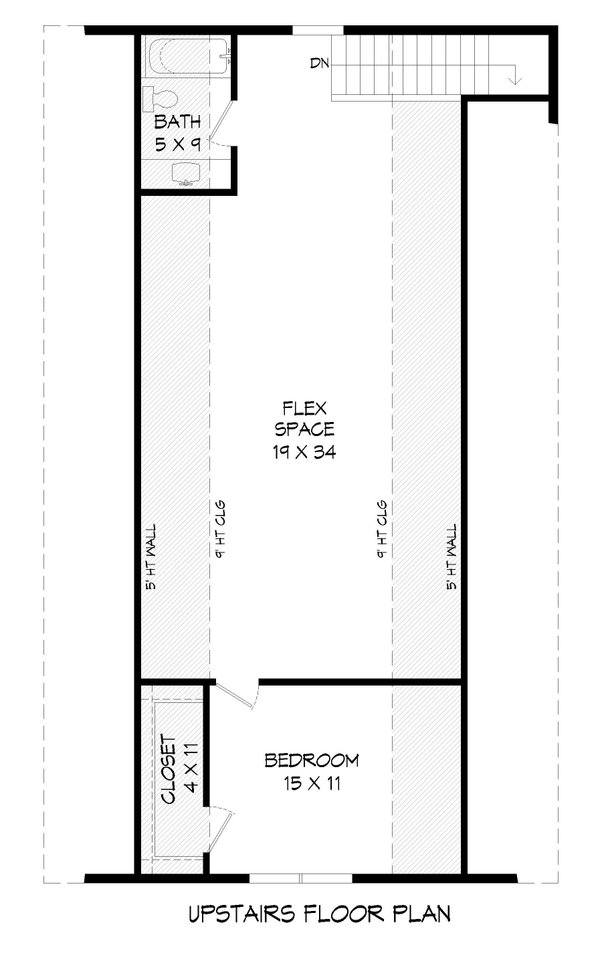 House Blueprint - Craftsman Floor Plan - Upper Floor Plan #932-1356