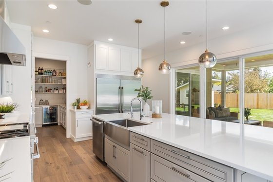 Interior - Kitchen 6 for Contemporary House Plan #1066-121 - 4 bed, 2.5 bath