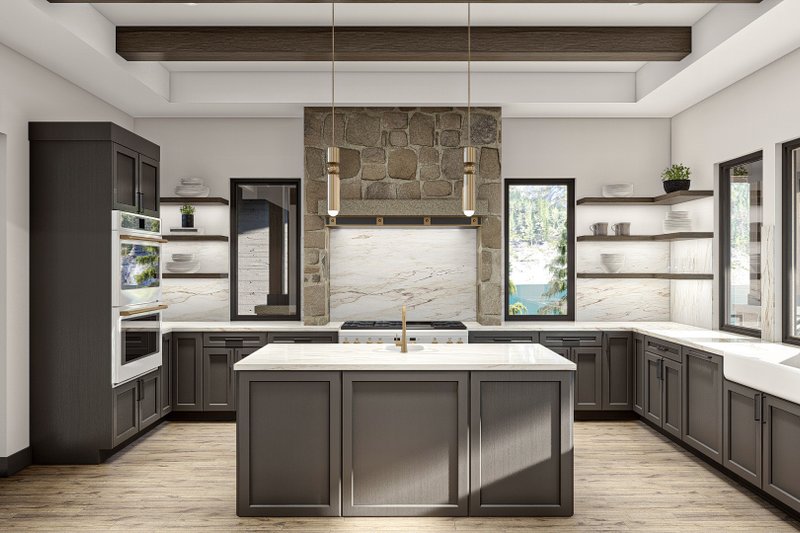 Dream House Plan - Interior - Kitchen 2 for Modern House Plan #455-232 - 2 bed, 3 bath