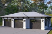 Traditional Style House Plan - 0 Beds 0 Baths 1335 Sq/Ft Plan #1060-373 