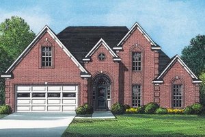 Traditional Exterior - Front Elevation Plan #424-285