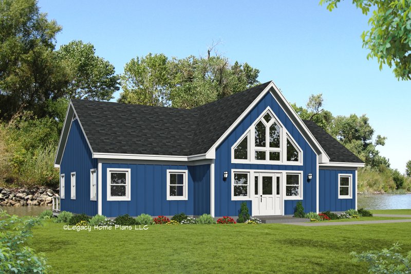 Dream House Plan - Country Exterior - Front Elevation Plan #932-786