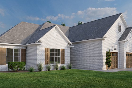 Exterior - Front Elevation 9 for Traditional House Plan #923-332 - 3 bed, 2 bath