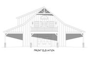 Country Style House Plan - 3 Beds 3 Baths 1615 Sq/Ft Plan #932-808 