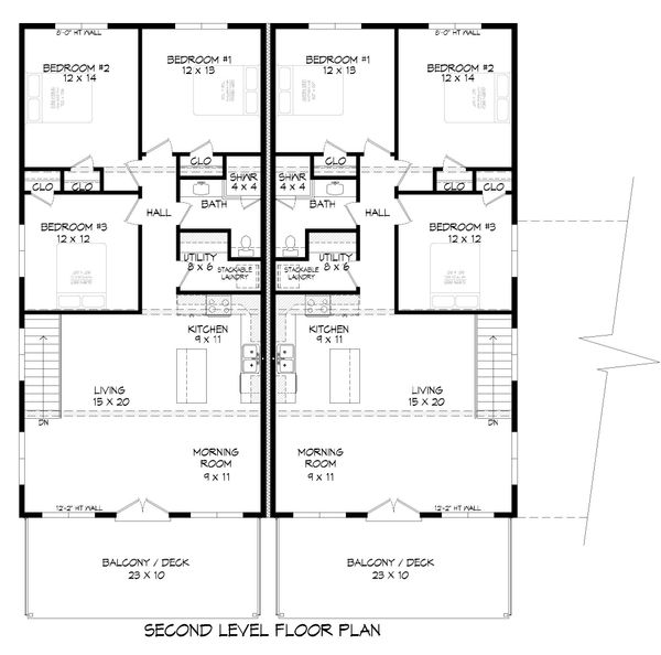 Home Plan - Contemporary Floor Plan - Main Floor Plan #932-151