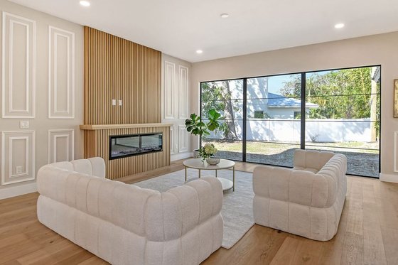 Interior - Family Room 1 for Modern House Plan #928-366 - 5 bed, 4.5 bath