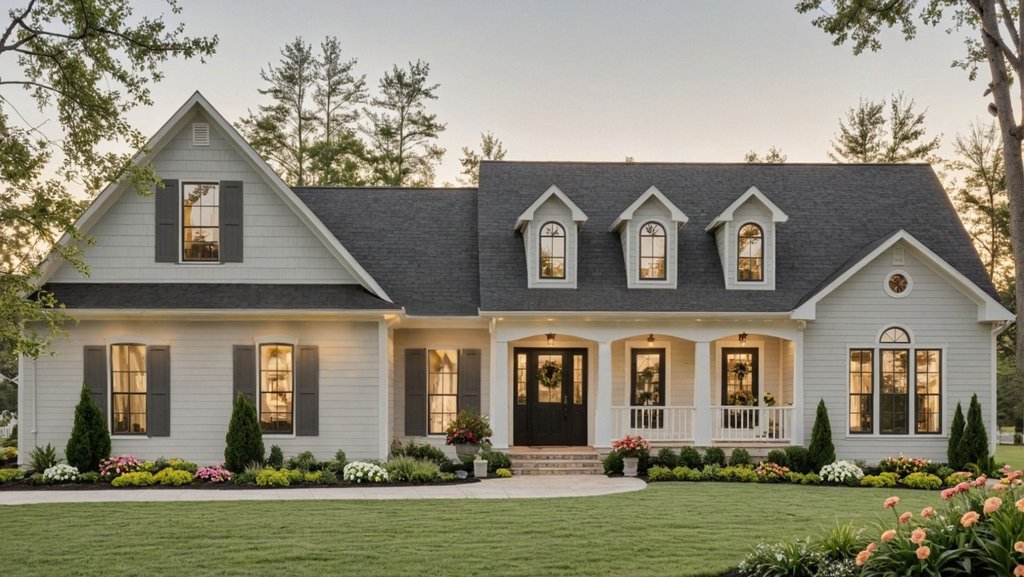 Exterior - Front Elevation 2 for Farmhouse House Plan #21-514 - 3 bed, 2.5 bath