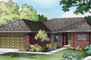Traditional Exterior - Front Elevation Plan #124-256