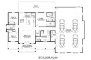 Barndominium Style House Plan - 3 Beds 2 Baths 1633 Sq/Ft Plan #1064-334 