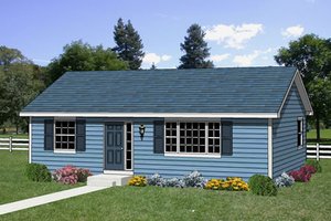 Traditional Exterior - Front Elevation Plan #116-178