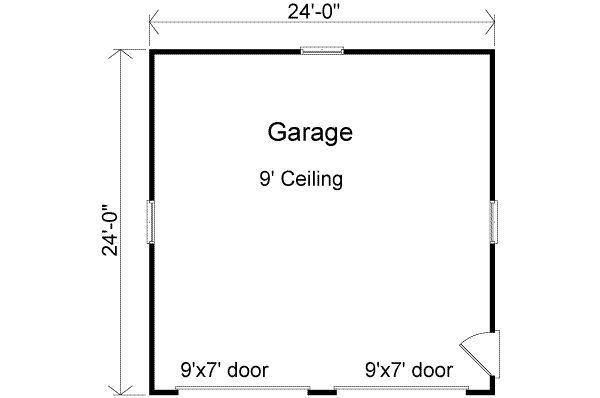 Home Plan - Traditional Floor Plan - Main Floor Plan #22-442