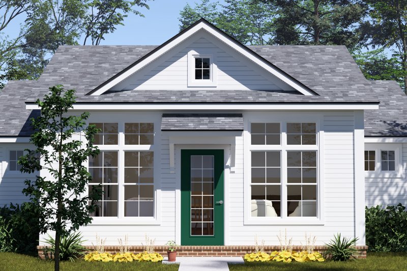 Architectural House Design - Exterior - Other Elevation for Cottage House Plan #513-2414 - 2 bed, 2 bath