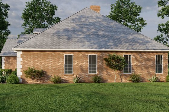Exterior - Other Elevation for European House Plan #17-2060 - 4 bed, 3 bath