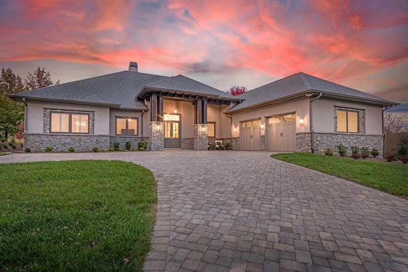 House Design - Exterior - Front Elevation 3 for Craftsman House Plan #938-148 - 4 bed, 4.5 bath