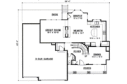 Traditional Style House Plan - 4 Beds 3.5 Baths 2582 Sq/Ft Plan #67-808 