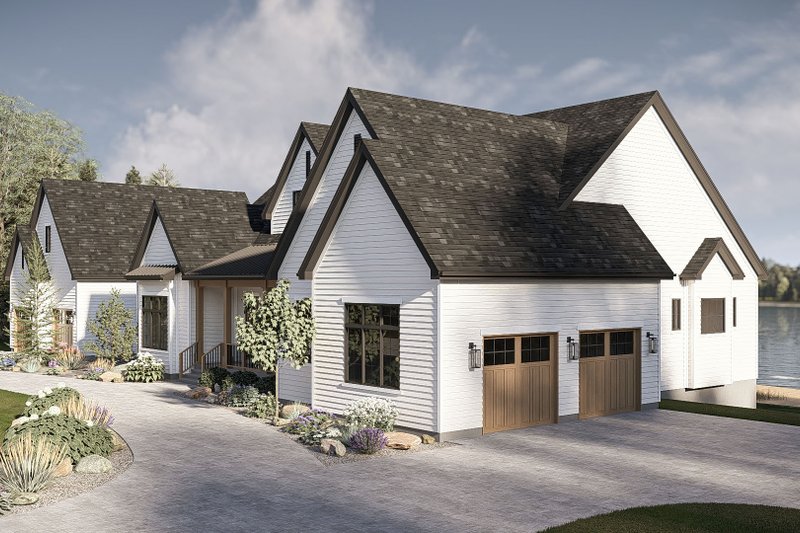 Home Plan - Exterior - Other Elevation 2 for Traditional House Plan #455-787 - 4 bed, 4 bath