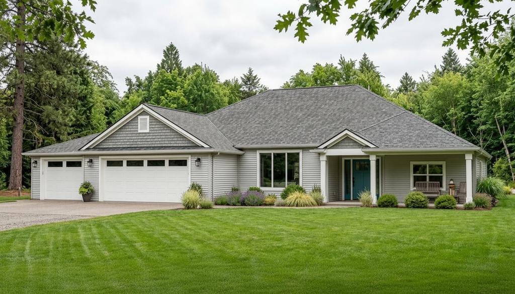 Exterior - Front Elevation 2 for Ranch House Plan #1064-8 - 4 bed, 2 bath