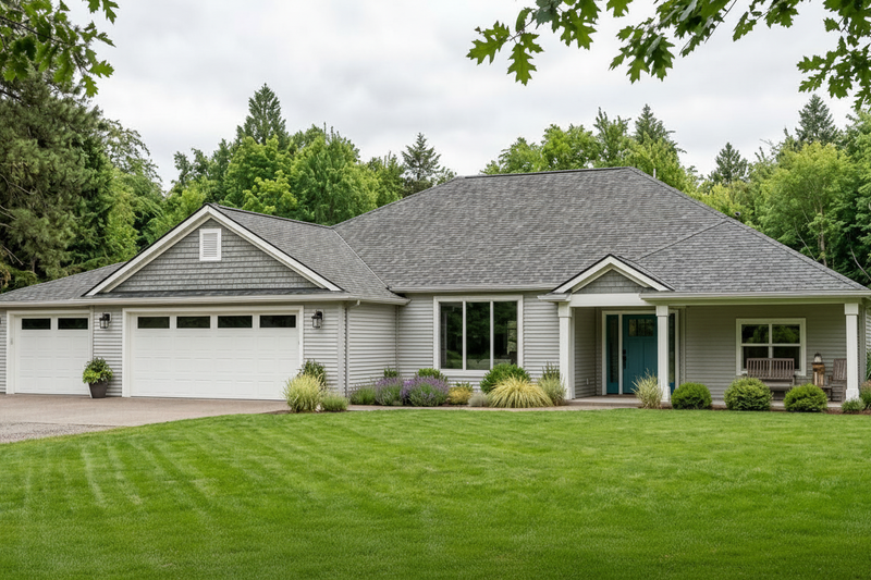 Exterior - Front Elevation 2 for Ranch House Plan #1064-8 - 4 bed, 2 bath