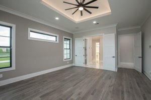 Interior - Master Bedroom for Mediterranean House Plan #1110-34 - 3 bed, 3 bath