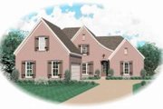 European Style House Plan - 4 Beds 2.5 Baths 2887 Sq/Ft Plan #81-996 