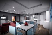 Modern Style House Plan - 3 Beds 2 Baths 1583 Sq/Ft Plan #70-1545 
