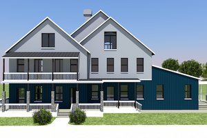 Farmhouse Exterior - Front Elevation Plan #542-10