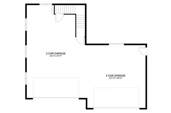 Floor Plan - Main Floor for Traditional House Plan #1060-150, 0 bath